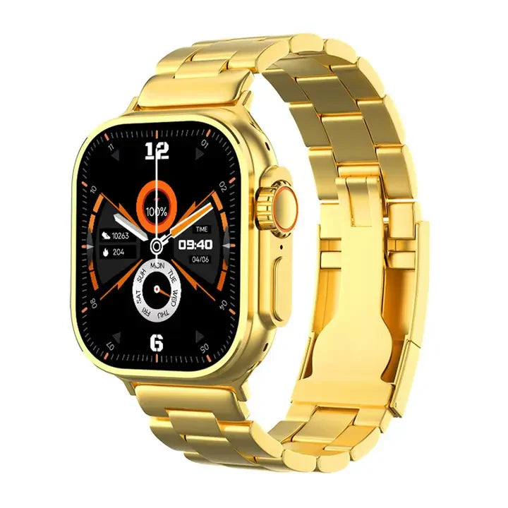 Golden Smartwatch With Gold Dial & Strap