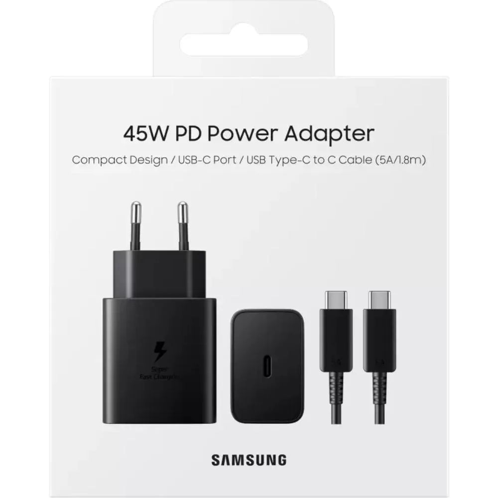 Samsung 45W charger with cable